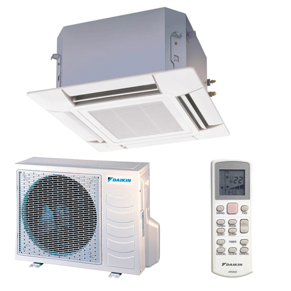 Кондиционер кассетный Daikin FFQN35CXV/RYN35CXV от интернет-магазина ClimateON