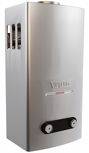 Газовая колонка VilTerm S10 Серебро от интернет-магазина Climateon