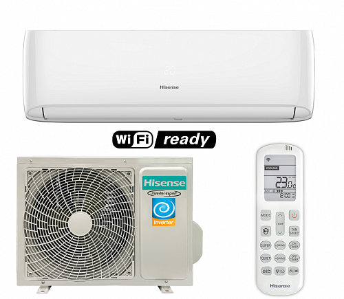 Кондиционер настенный Hisense AS-18UW4RMSCA01 WI-FI от интернет-магазина ClimateON