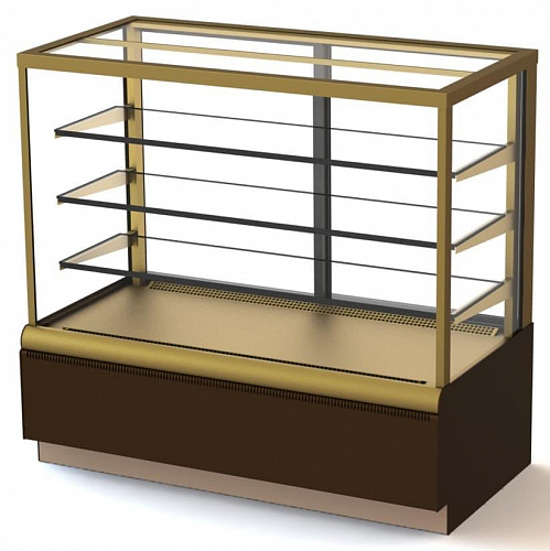Витрина кондитерская Carboma KC70 VM 0,9-1 LIGHT 0102-0109 (ВХСв-0,9д Cube)(1801933p) от интернет-магазина Climateon